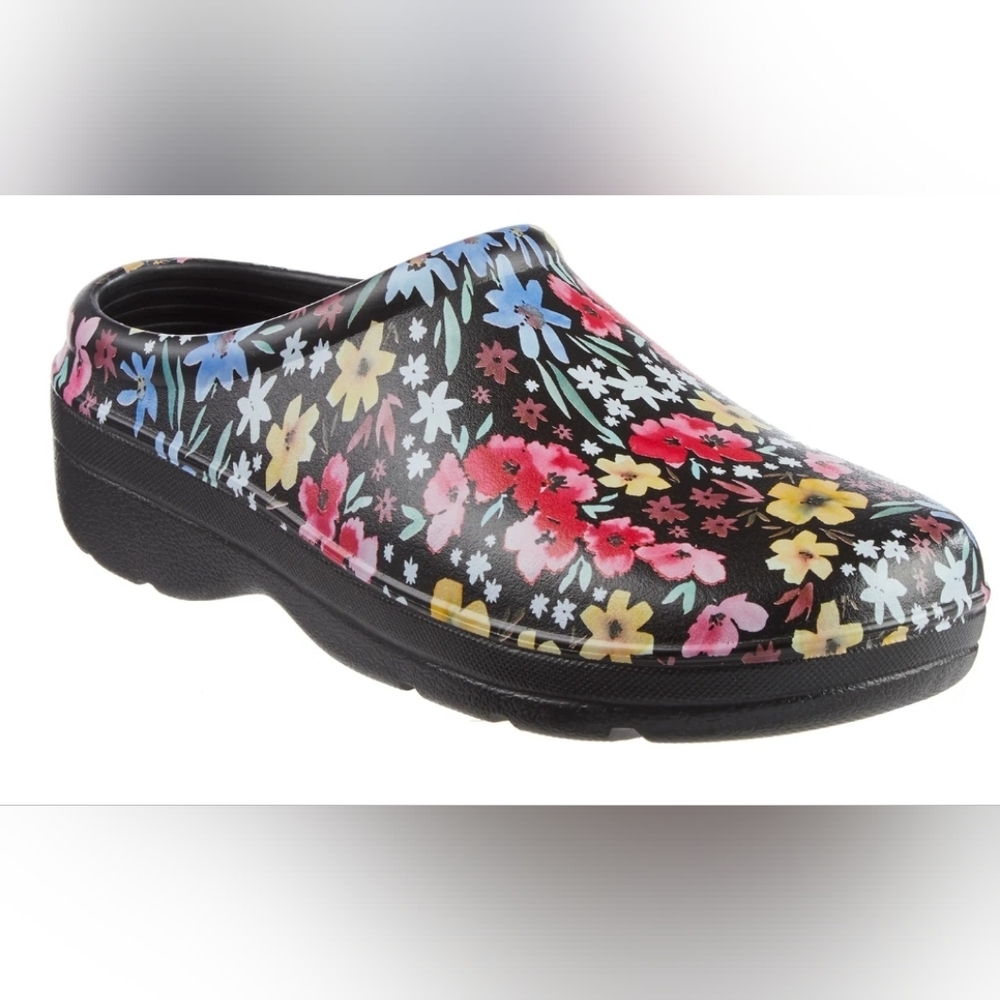 Totes Women’s Everywear Bailey Clog Garden Floral – NEW
